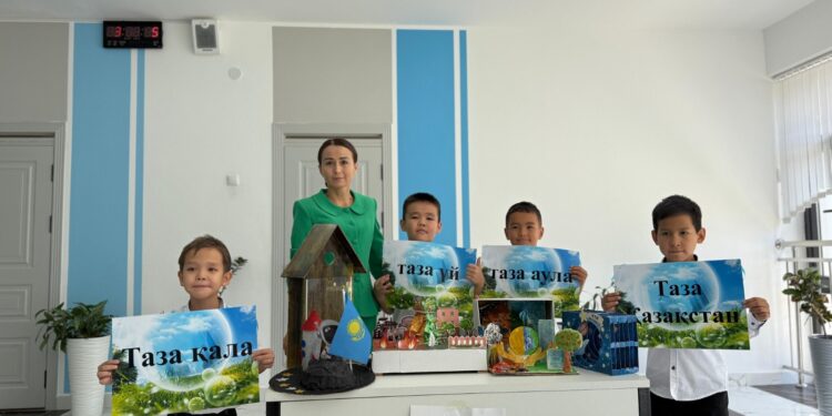 «Таза Қазақстан»: Білім беру мекемелерінде  экологиялық сабақтар өтті