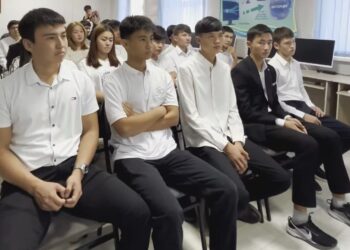 Еңбек күніне орай жастармен кездесу өтті
