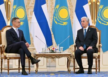 Мемлекет басшысы Финляндия президенті Александр Стуббпен келіссөз жүргізді