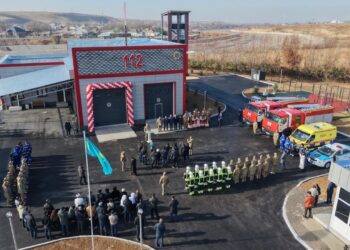 В ШЫМКЕНТЕ ОТКРЫТЫ ПЕРВЫЕ В РЕСПУБЛИКЕ УНИВЕРСАЛЬНЫЕ КОМПЛЕКСЫ ЭКСТРЕННЫХ СЛУЖБ