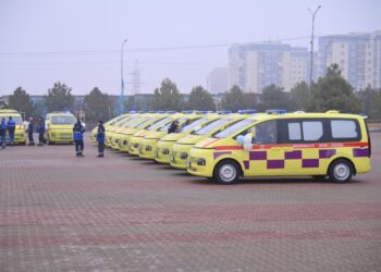 ШЫМКЕНТ: ЖЕДЕЛ ЖӘРДЕМ ҚЫЗМЕТІНЕ 30 ЖАҢА АВТОКӨЛІК ТАБЫСТАЛДЫ