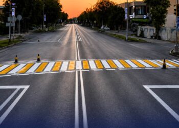 Түркістан көшелеріндегі жол таңбалары жаңартылуда