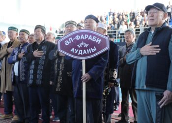 Шымкентте ардагерлер арасында спорттық турнир өтті