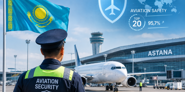 Қазақстан авиациялық қауіпсіздік көрсеткіші бойынша үздік 20 елдің қатарына енді