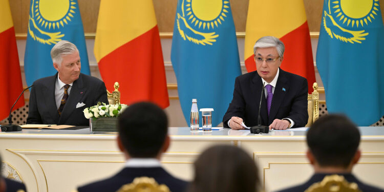 Қасым-Жомарт Тоқаев пен Король Филипп БАҚ өкілдеріне арналған брифинг өткізді